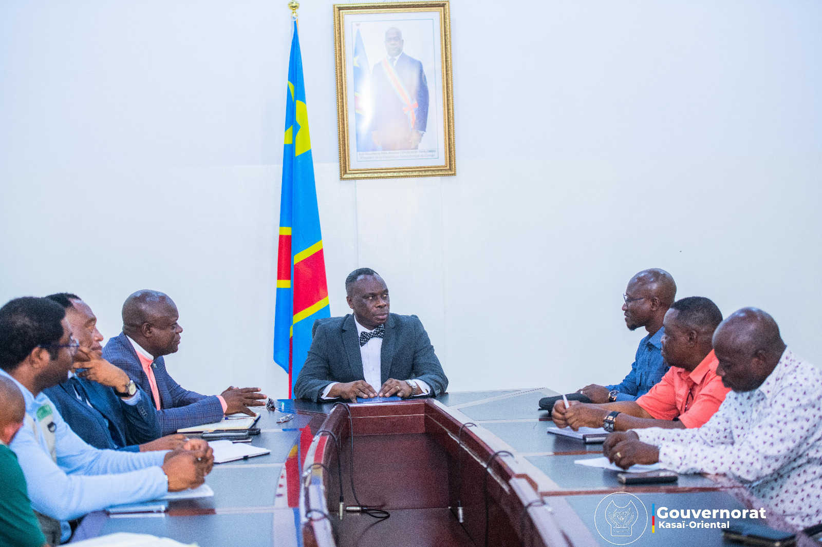 JEAN-PAUL MBWEBWA REÇOIT LA DÉLÉGATION DE BAD VENUE POUR L&rsquo;IDENTIFICATION DU PROJET ROUTIER MBUJIMAYI-NGANDANJIKA