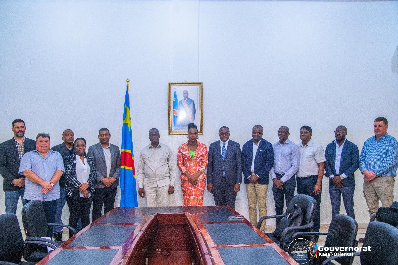 JEAN-PAUL MBWEBWA KAPO ÉCHANGE AVEC L&rsquo;UGP-MIBA ACCOMPAGNÉE DES PARTENAIRES BOTSWANAIS DE NALEDI