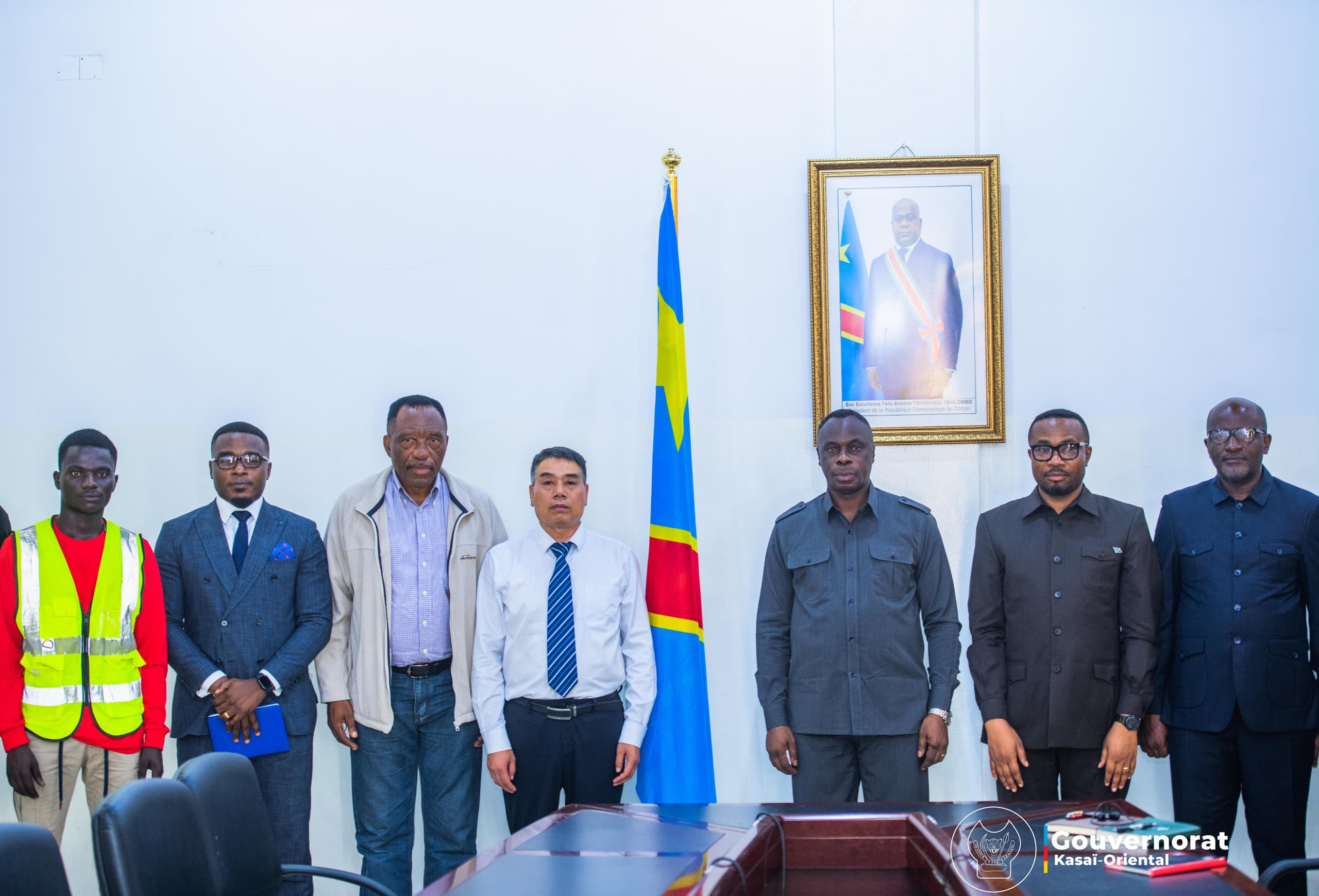 DÉSENCLAVEMENT DE LA PROVINCE DU KASAÏ ORIENTAL, LE PROJET DE CONSTRUCTION DU PORT DE KANSENGA PORTÉE PAR JEAN-PAUL MBWEBWA KAPO FRANCHIT UNE ÉTAPE IMPORTANTE