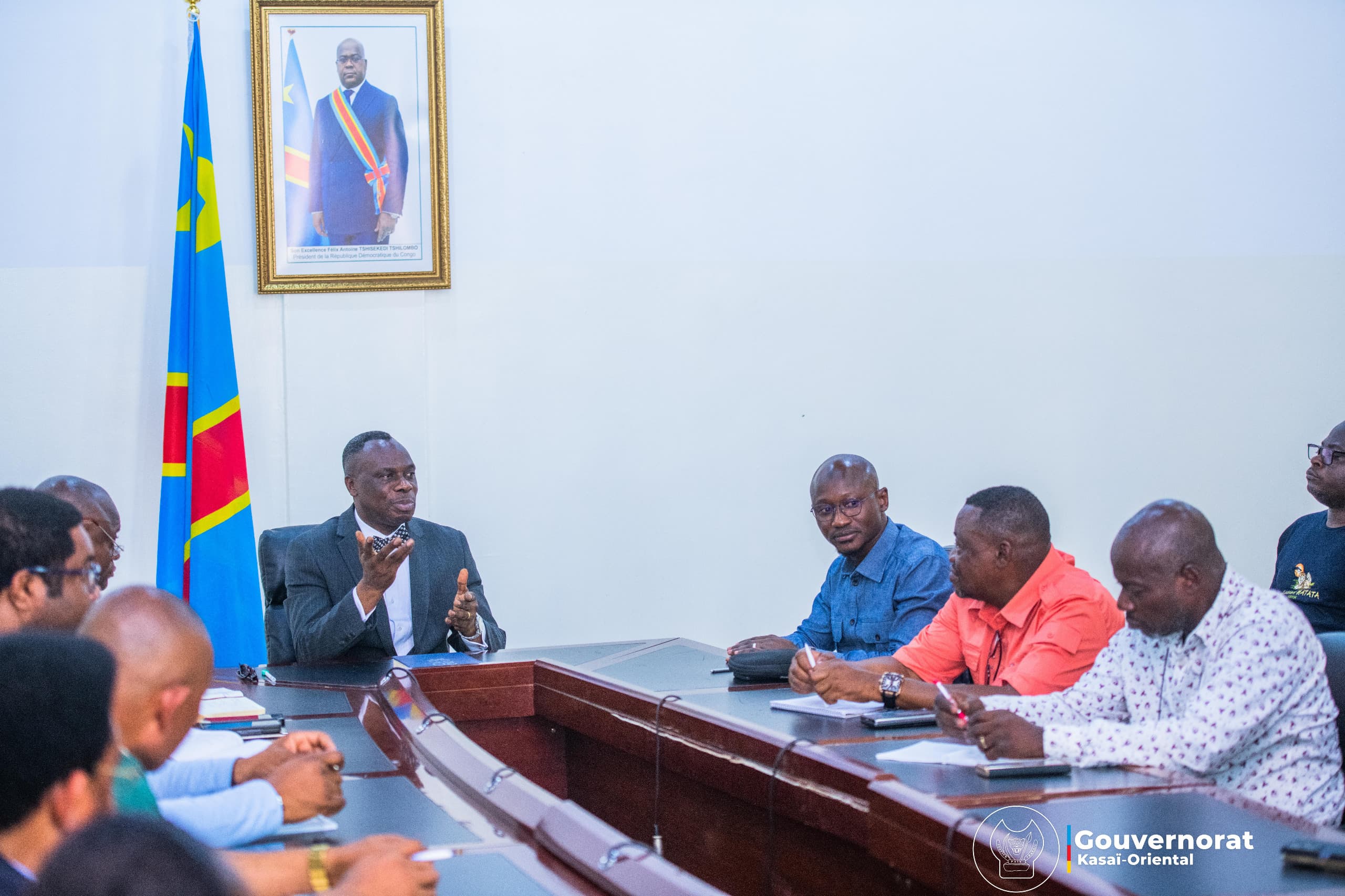 JEAN-PAUL MBWEBWA REÇOIT LA DÉLÉGATION DE BAD VENUE POUR L&rsquo;IDENTIFICATION DU PROJET ROUTIER MBUJIMAYI-NGANDANJIKA