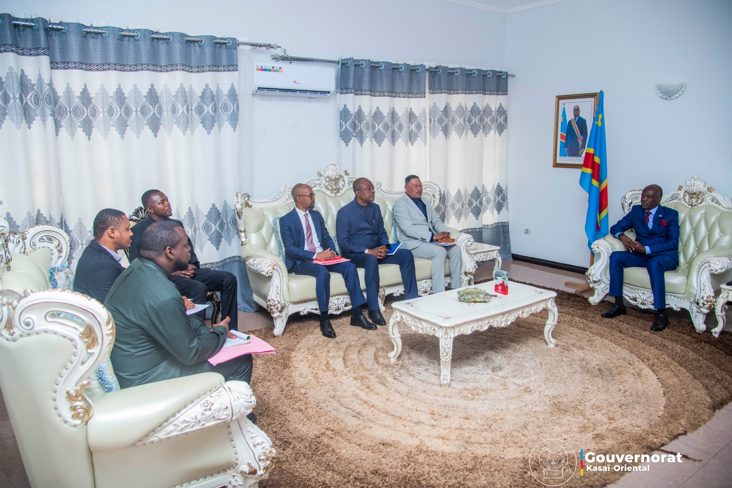 Dr KAYEMBA MULEMENA ACCEUILLE UNE DÉLÉGATION MIXTE IGF-BCECO VENUE POUR L’ÉVALUATION DES TRAVAUX PUBLICS Dr KAYEMBA MULEMENA ACCEUILLE UNE DÉLÉGATION MIXTE IGF-BCECO VENUE POUR L’ÉVALUATION DES TRAVAUX PUBLICS