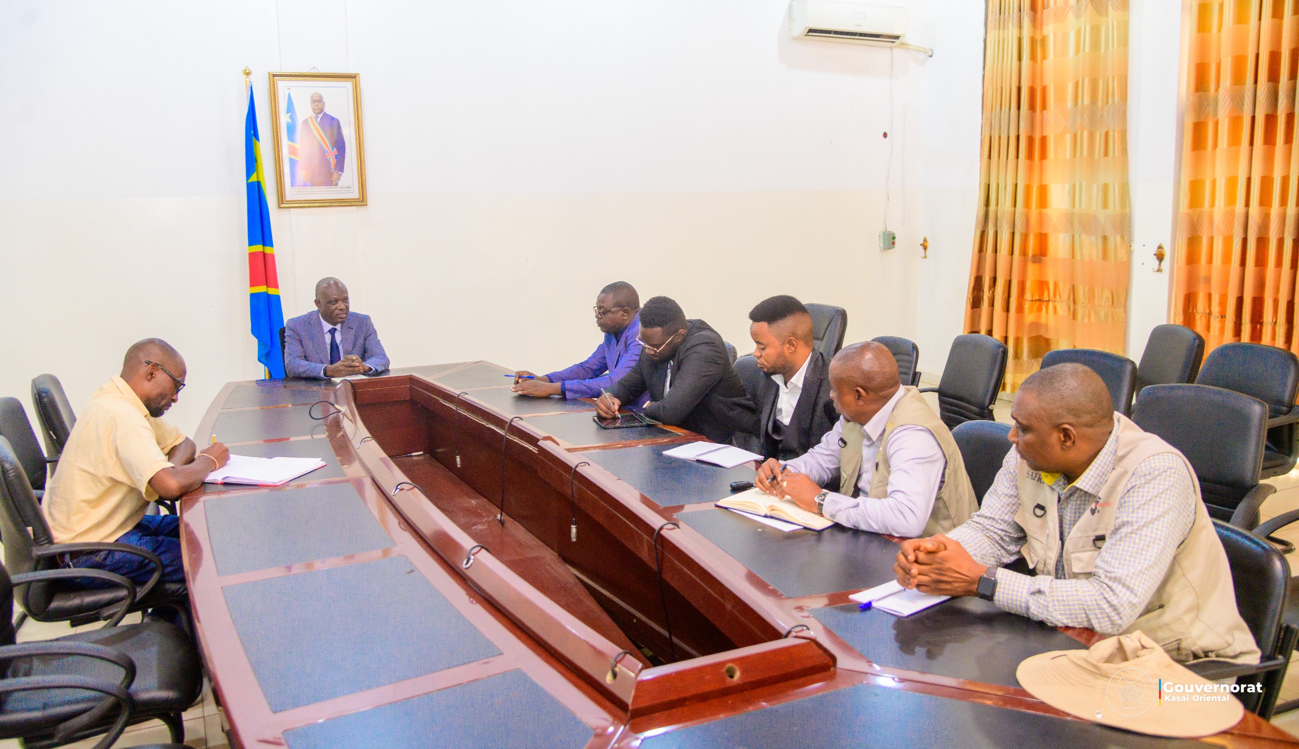 DR AUGUSTIN KAYEMBA MULEMENA EXIGE RIGUEUR ET EFFICACITÉ DANS L&rsquo;EXÉCUTION DES TRAVAUX DE LA VOIRIE PROVINCIALE