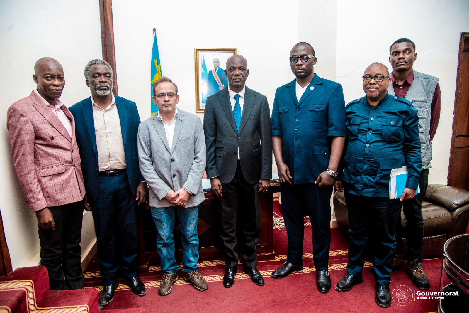 AUGUSTIN KAYEMBA MULEMENA SOUTIENT  UN AMBITIEUX PROJET AGRICOLE DE 80.000 HECTARES AU KASAÏ ORIENTAL