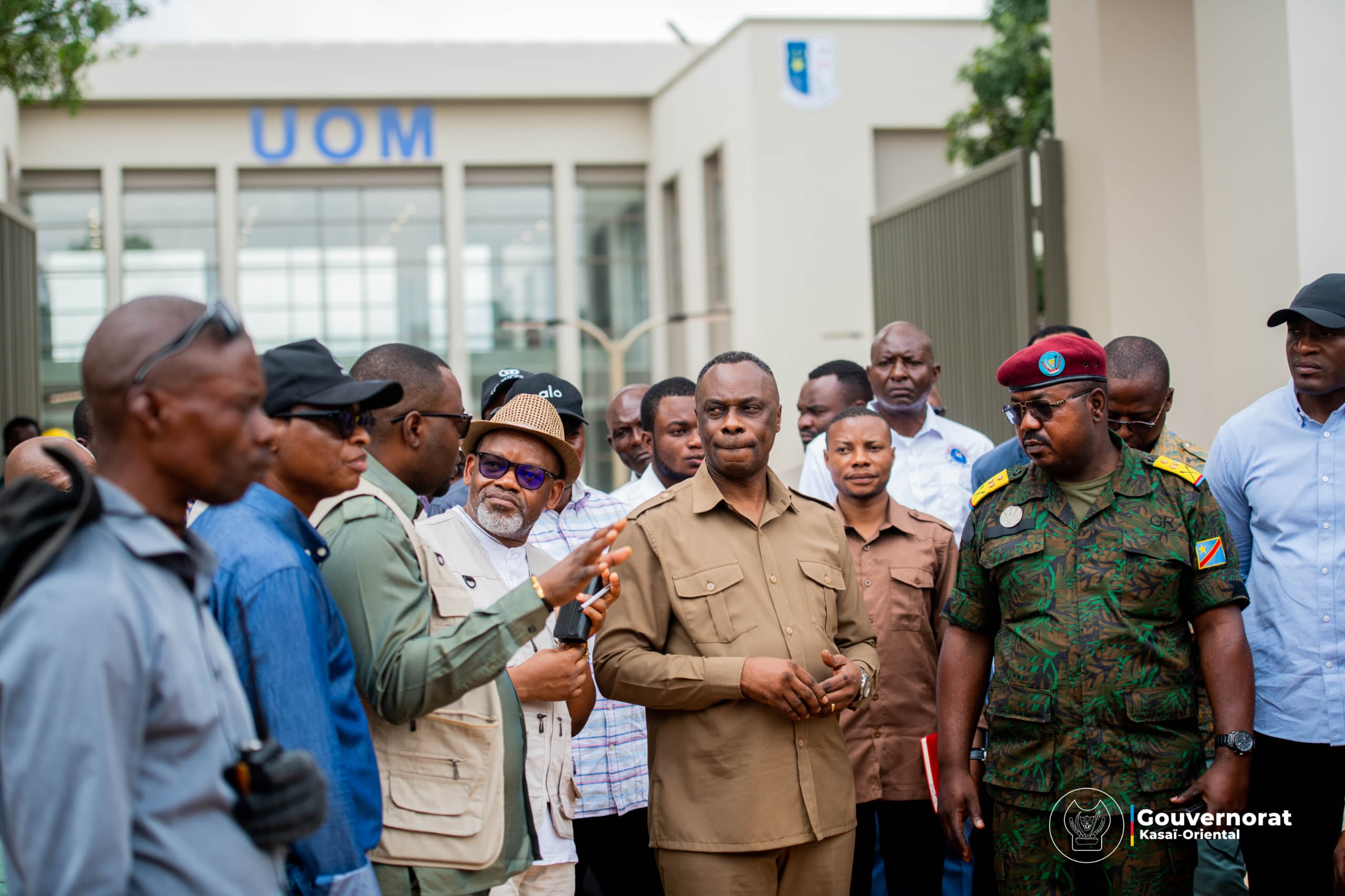 JEAN-PAUL MBWEBWA KAPO VISITE L’UOM À QUELQUES JOURS DE L&rsquo;ARRIVÉE DU PRÉSIDENT FÉLIX TSHISEKEDI