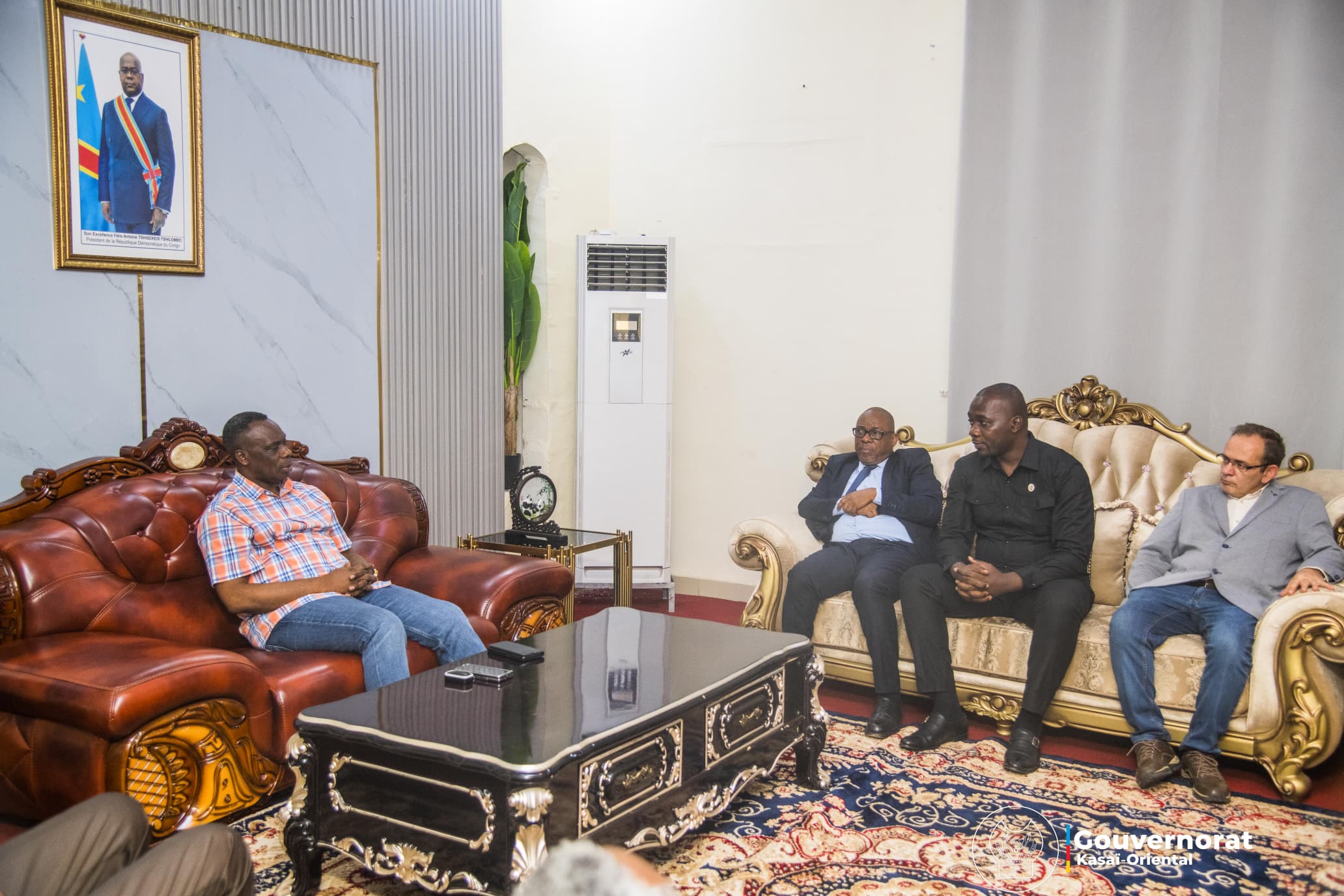 MATÉRIALISATION IMMINENTE DE LA CAISSE NATIONALE DE PÉRÉQUATION: JEAN-PAUL MBWEBWA KAPO REÇOIT UNE DÉLÉGATION VENUE DE KINSHASA