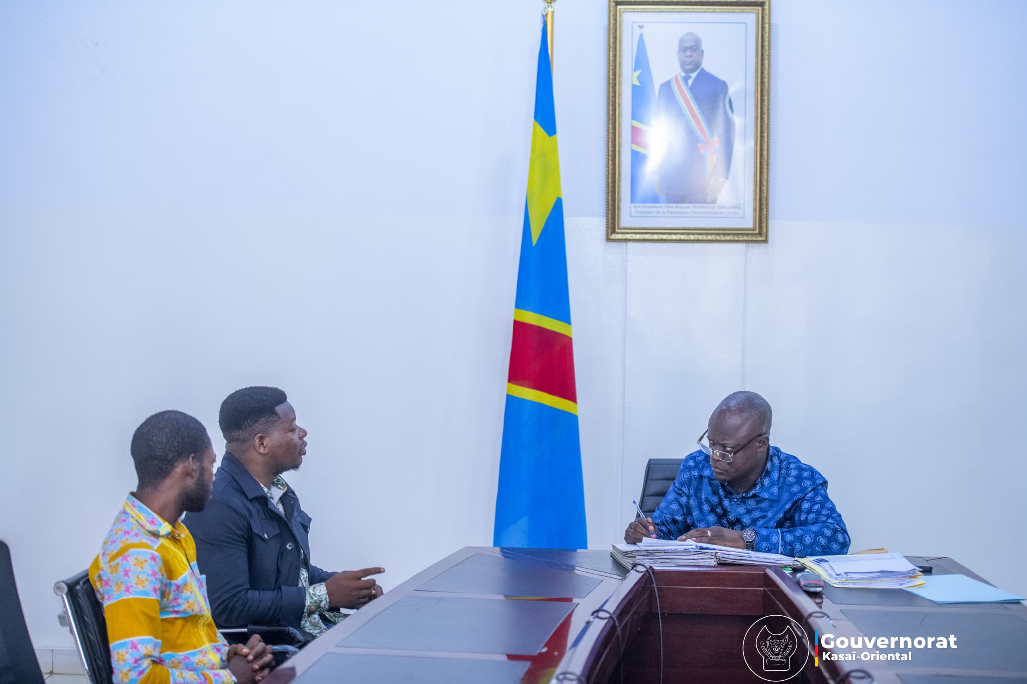 LA REPRÉSENTATION DE LA JEUNESSE DU KASAÏ ORIENTAL ANNONCE DEUX GRANDS RENDEZ-VOUS AU GOUVERNEUR AI