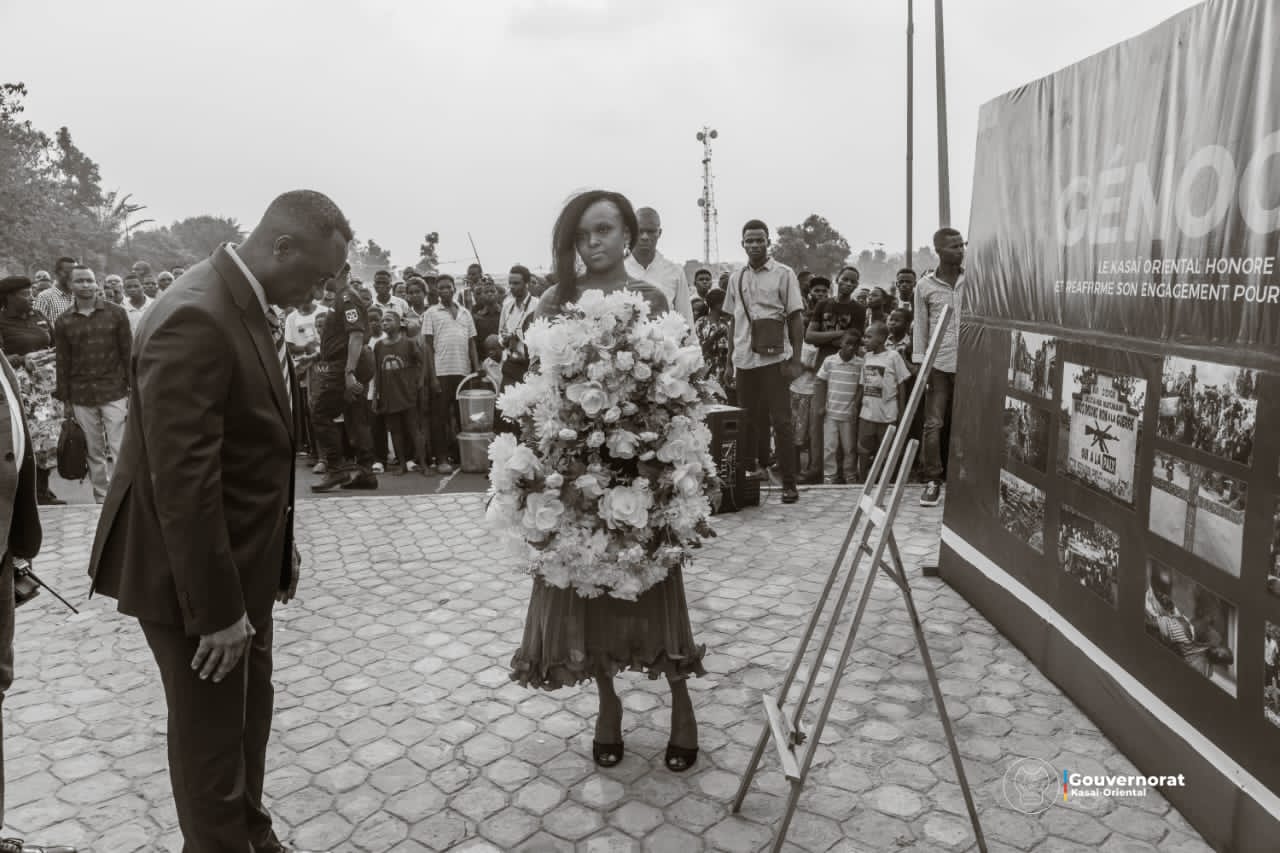 COMMÉMORATION DU GENOCOST AU KASAÏ ORIENTAL : JEAN-PAUL MBWEBWA KAPO APPELLE À L’UNITÉ NATIONALE ET À LA SOLIDARITÉ ENVERS LES VICTIMES COMMÉMORATION DU GENOCOST AU KASAÏ ORIENTAL : JEAN-PAUL MBWEBWA KAPO APPELLE À L’UNITÉ NATIONALE ET À LA SOLIDARITÉ ENVERS LES VICTIMES