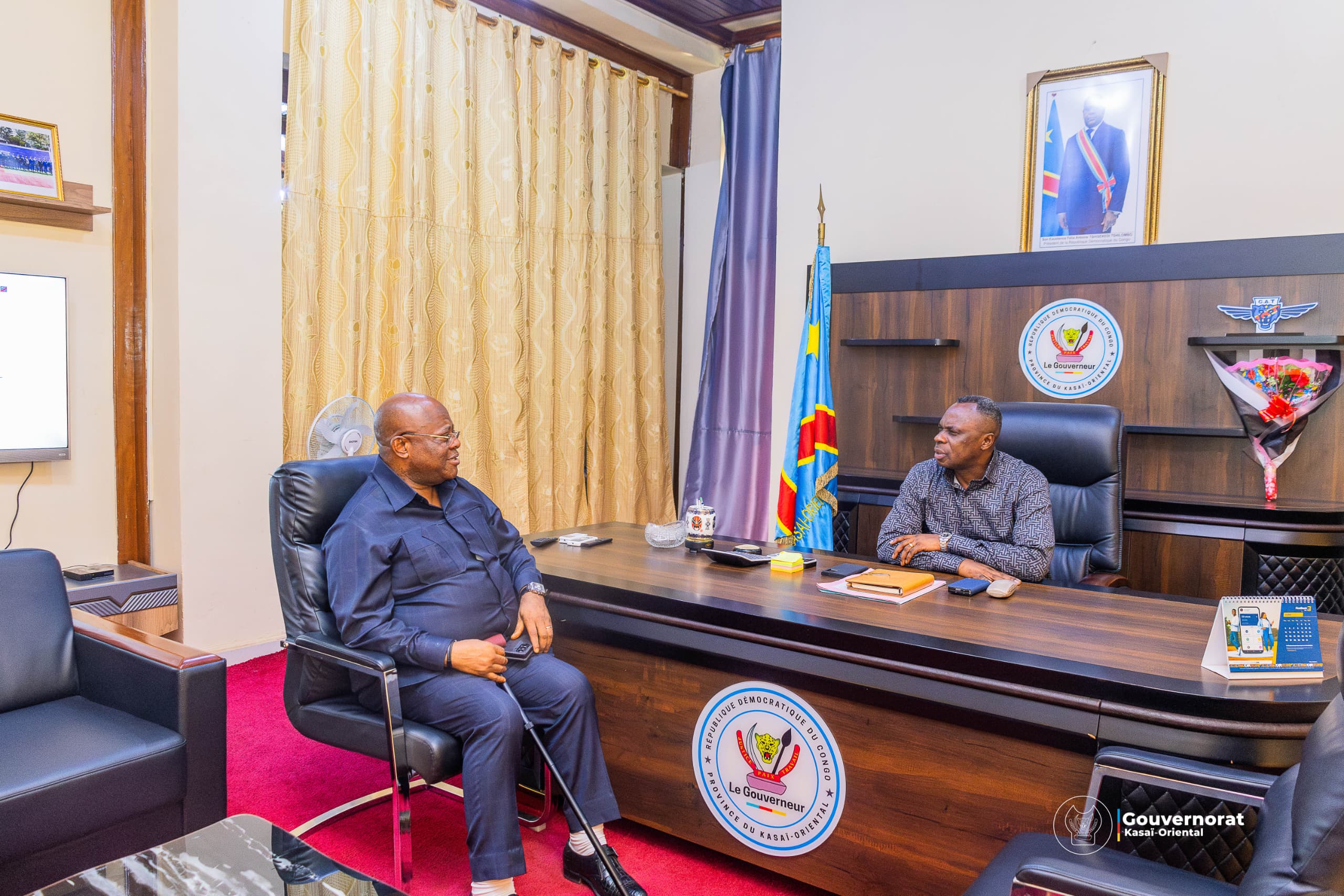 JEAN-PAUL MBWEBWA KAPO ET LA FEC ÉCHANGENT SUR LE DÉCOLLAGE ÉCONOMIQUE DU KASAÏ ORIENTA