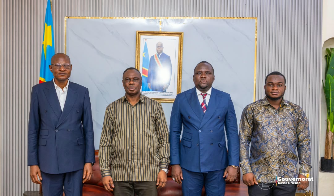 LE GOUVERNEUR JEAN-PAUL MBWEBWA KAPO OUVRE LA VOIE À DE NOUVEAUX INVESTISSEMENTS INDUSTRIELS AU KASAÏ ORIENTAL LE GOUVERNEUR JEAN-PAUL MBWEBWA KAPO OUVRE LA VOIE À DE NOUVEAUX INVESTISSEMENTS INDUSTRIELS AU KASAÏ ORIENTAL