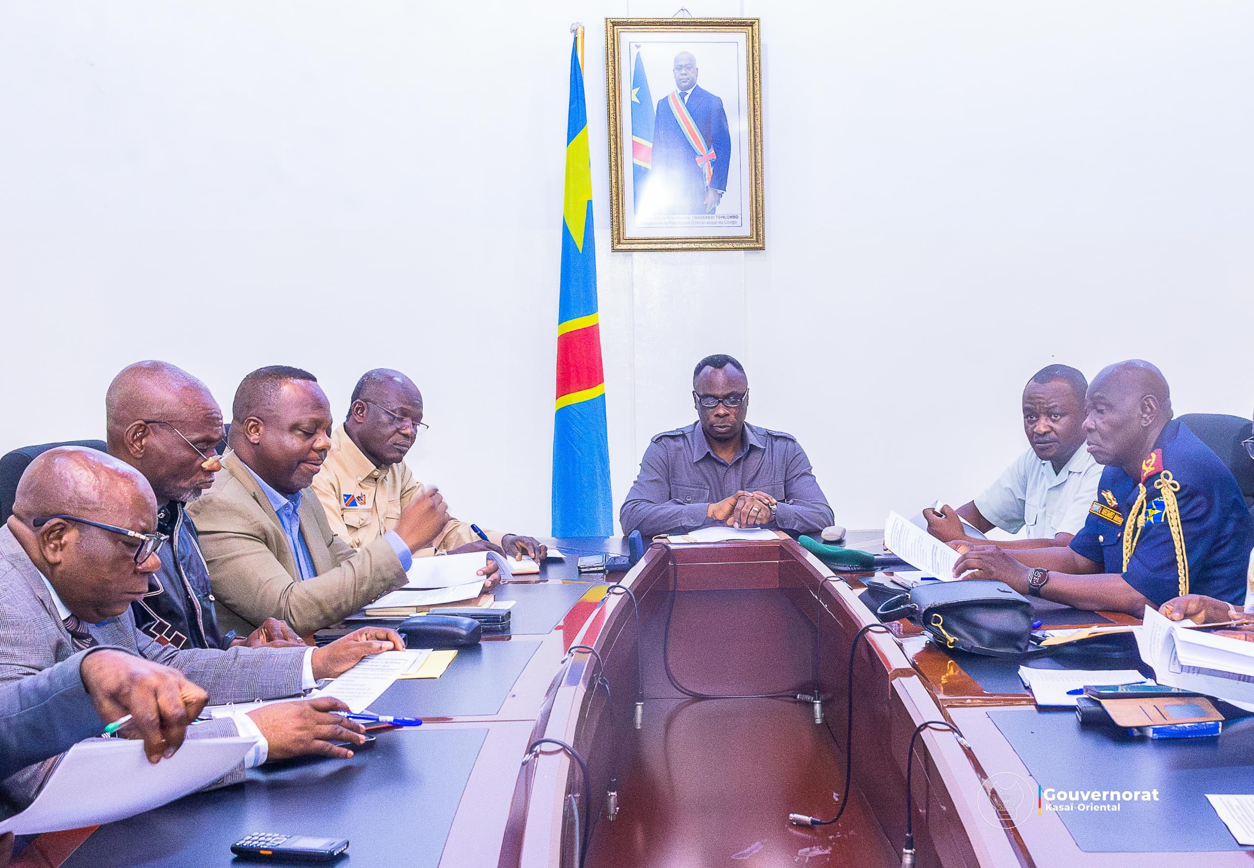 JEAN-PAUL MBWEBWA KAPO PRESIDE LE CONSEIL ORDINAIRE DE SECURITE